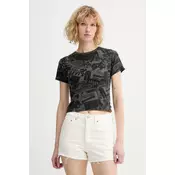 LEVIS ® Majica Graphic Essential Sporty Tee  antracit / barva blata / črna