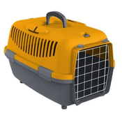 PETMAX Transporter sa metalnim vratima LUX 1 48x32x32cm narandžasti