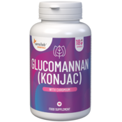 Essentials Glucomannan, visoka doza - veganski, 180 kapsula