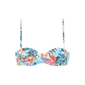 VENICE BEACH Bikini zgornji del  modra / svetlo modra / temno zelena / oranžna