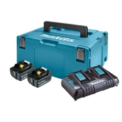 MAKITA Li-ion LXT 18V set 2 kos BL1850B+1 kos Dvojni polnilec DC18RD+1 kos Makpac 197629-2