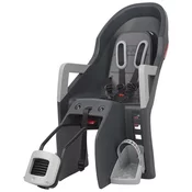 Dječja sjedalica za bicikl Polisport Guppy Maxi plus Dark Grey/Silver