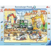 Ravensburger Slagalica Vredni gradevinski radnici, 24 Delova