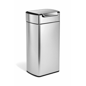 Simplehuman koš za smece s otvaranjem na dodir, kvadratni, 30 l