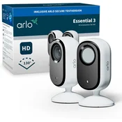 Arlo Arlo Indoor 3 HD nadzorna kamera za notranjo uporabo, WiFi, 2-delni set