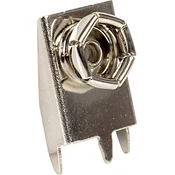 TRU COMPONENTS TRU KOMPONENTE SNAP-ON (+ ve) Priključek za baterijo 1 9V Blok Push Button Connector TRU COMPONENTS SNAP-ON (+ve) enojni kontakt 1x 9 V blok hitrosklo, (20635716)