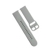 INF Sivi silikonski pašček za uro Fitbit Versa 2/Lite - 22 mm, (5000079573)