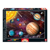 Puzzle Sistema Solar Neon 1000pz