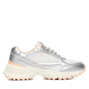 Superge Calvin Klein Hike Runner Lace Up Mesh Mix Met YW0YW02063 Pisana