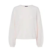 Pieces Ženski džemper Ida, Oversize, Beli
