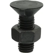 Plužni vijak z matico M12x1,75 dolžine 35 mm razred 10.9 DIN 11014 12351410