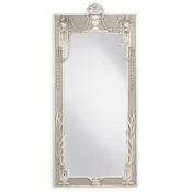 Casa Padrino luxury baroque mirror gray/cream white - Italian baroque style wall mirror - Luxury furniture in baroque style - Magnificent baroque furniture - Luxury Quality - Made in Italy