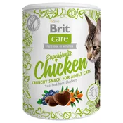 Treat Brit Care Cat Snack Superfruits piletina 100g