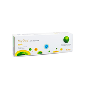 CooperVision MyDay dnevne Torične (30 leč) Dioptrija: -4.75, Ukrivljenost: 8.6, Premer: 14.5