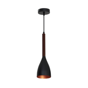 Luster na sajli MUZA 1xE27/60W/230V