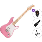 Fender Squier Sonic Stratocaster HT H MN SET Flash Pink Elektricna gitara