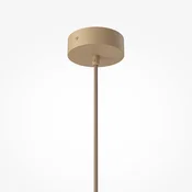 Maytoni viseča svetilka Tavo, bež, travertin/steklo, O 20 cm - Dnevna soba/jedilnica - Sodobni
