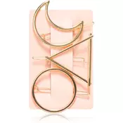 BrushArt Hair Clip sponke za lase 3 kos Simple Shapes 3 kos