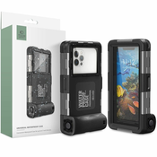 VODOTESNO OVITEK TECH-PROTECT IPX8 UNIVERSAL DIVING WATERPROOF CASE BLACK