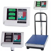 Digitalna aku. 4000mAh LCD skladiščna tehtnica 100kg-20g osvetljena