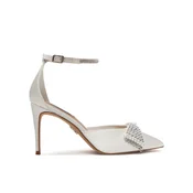 Steve Madden Čevlji z visoko peto Last Dance 11005297 Bela