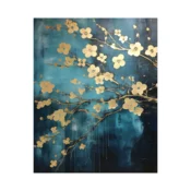 Canvas Slika na platnu Cvetni odsjaj, 100 x 125 cm