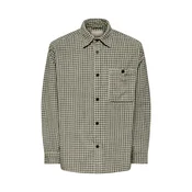 Only & Sons Srajca ONSWALEED greige / temno zelena