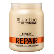 Stapiz SLEEK LINE REPAIR regeneracijska maska s svilo 1000 ml
