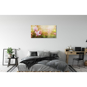 tulup.si Slika na akrilnem steklu Magnolia drevo sonce 120x60 cm 2 obešalnika