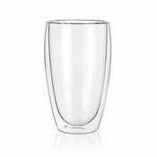Banquet Dvostenski kozarec DOBLO 500 ml, komplet 4 kosov