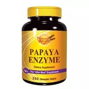 Natural Wealth PAPAYA ENZYME 250 tableta za žvakanje
