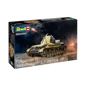 Plastic ModelKit military 03363 - Flakpanzer IV Möbelwagen 3.7cm Flak 43 (1:72)