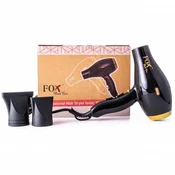 Fox Black Rose - Compact hairdryer with ionization function