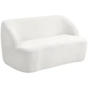 Homestar Dvosedna sedežna garnitura 142x85x735 cm bela