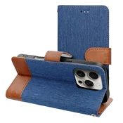 OEM Torbica JEANS Book za iPhone 17 Air, modra