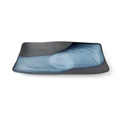 Servirni krožnik STORM 30 cm, modra, keramika, MIJ