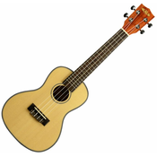 Kala Solid Spruce Top Concert ukulele with EQ and Bag