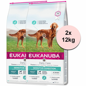 EUKANUBA Daily Care SENSITIVE Digestion 2x12 kg