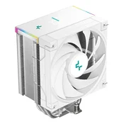 Hladilnik za procesor DeepCool AK500S DIGITAL SE WH, 120mm, ARGB, LCD, bel