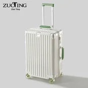 Zuoting Kofer, 71.1 cm, Belo-zeleni