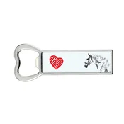 Artdog Španski Norman - odpirač za steklenice s konjem, personaliziran odpirač za hladilnik, unikatno darilo za moškega by Art-Dog
