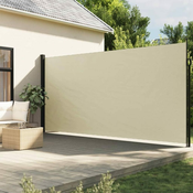 Bocna tenda na uvlacenje krem 220 x 600 cm