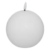 shumee Molia LED kroglična sveča BELA 10 cm