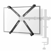 Nedis MMNVSA110BK - Adapter za nosilec za monitor brez standarda Vesa | Za računalniške zaslone in monitorje 13-27
