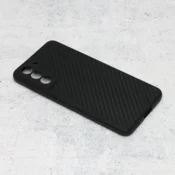 TELEMPIRE Maska za telefon Carbon fiber za Samsung G990F Galaxy S21 FE crna