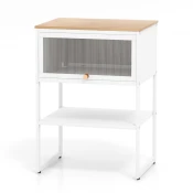 COSTWAY Stranska mizica Nočna omarica 40 x 32 x 56 cm, (5000006606)