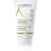 A-Derma Krema za roke in nohte s hialuronsko kislino (Hydrating Hand & Nail Cream) 50 ml