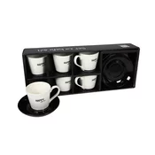 Sigma Set šoljica za kafu 180ml 6/1 porcelan Happy rxg-n24106b, Beli
