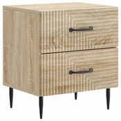 Nočna omarica Sonoma hrast 43 x 34,5 x 47,5 cm Inženirski les