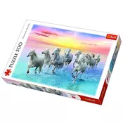 Trefl Puzzla 500 pcs Galloping white horses 37289